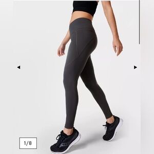 Sweaty Betty Power Leggings Full Length Slate Grey XS